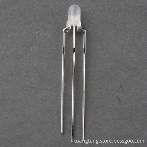 5mm round dichromatic led diode